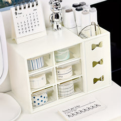 6 Compartment Desktop Storage Box Single