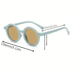 Round Frame Sunglasses for Women Kids Girls Boys - Macaroon Summer Party Favors