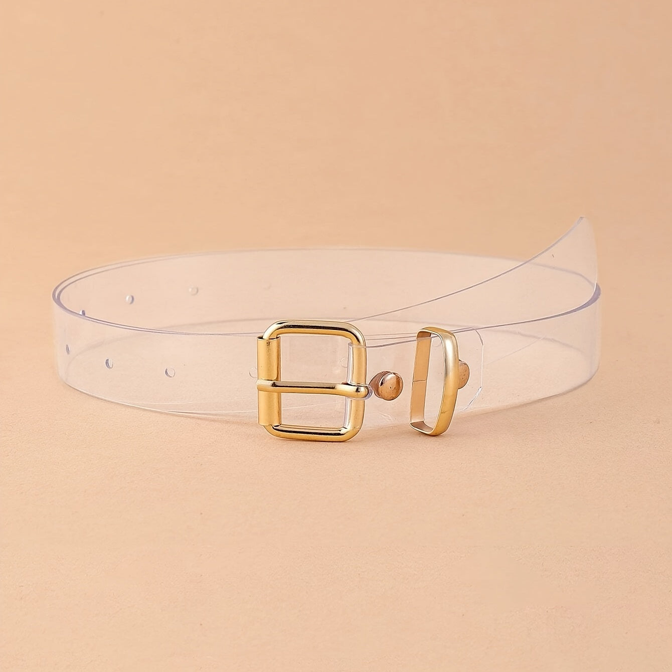 Transparent Belt Strap Jeans Belt Dress Belt Casual Clear Belt