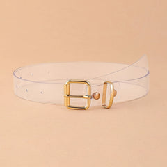 Transparent Belt Strap Jeans Belt Dress Belt Casual Clear Belt