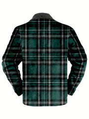 Men's Plush Lapel Thick Winter Jacket