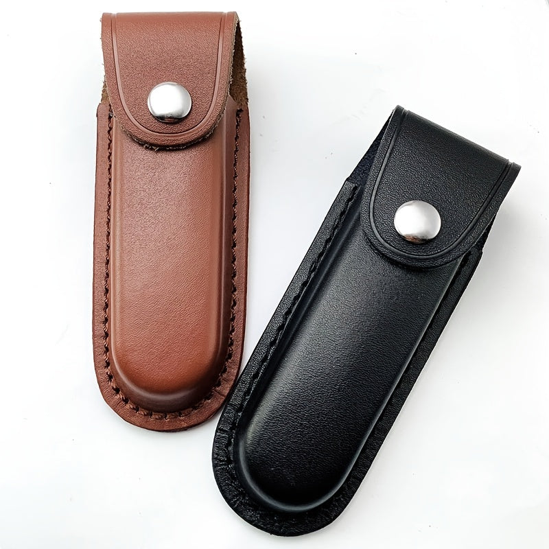 Leather Sheath Holder for Flashlights and Camping Gear