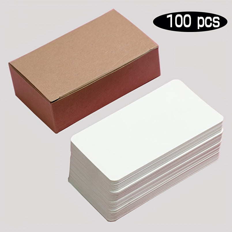 Small Blank Cards 8 Colors - Blank Greeting Thank You Index Playing Note