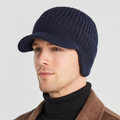Winter Men Plus Teddy Line Hat