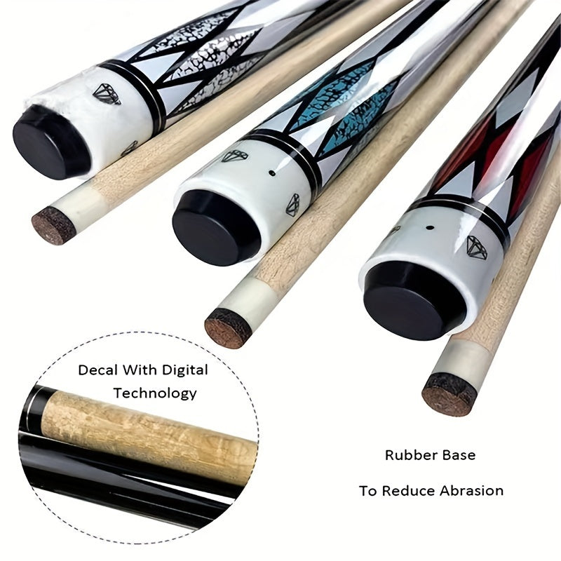 1pc High 1 2 Split American Maple Cue Stick 144 Nine Ball Maple Billiard Cue Sti