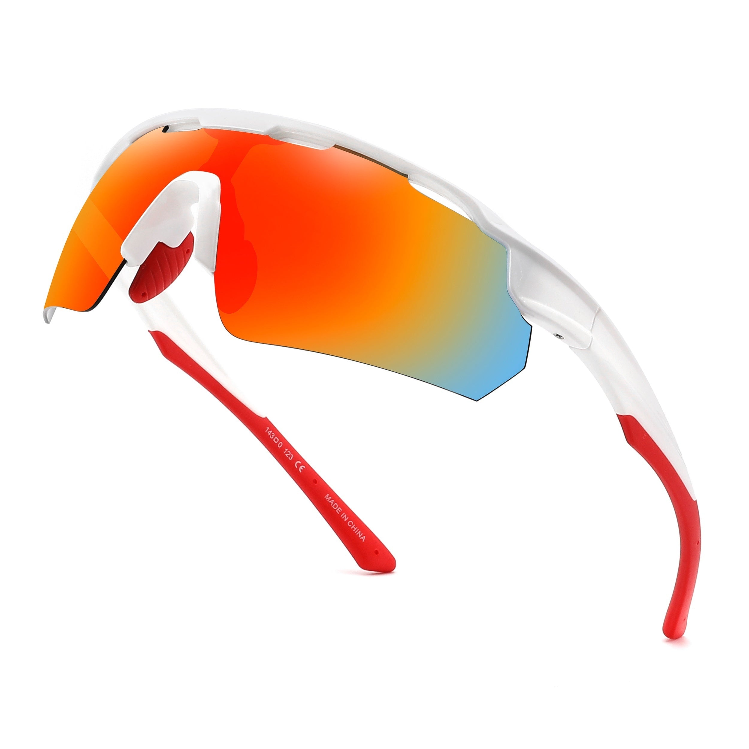 Men's Sports Sunglasses Outdoor Riding Polarized Anti UV Glasses