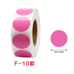 160pcs Color Round Labels for Storage Classification and Gift Packaging