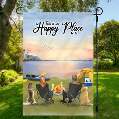 Custom Double Sided Garden Flag for Four Seasons Outdoor Decoration