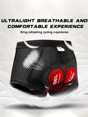 Men's Padded Cycling Shorts for Outdoor Sports