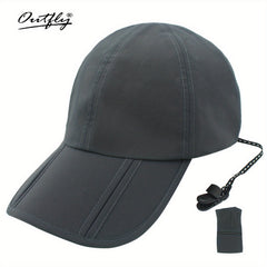  Waterproof Baseball Cap Women's Adjustable Sports Hat