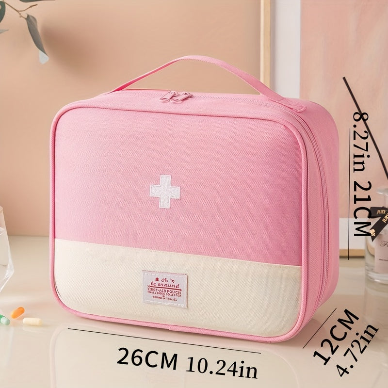 XL Outdoor Portable Medicine Box Macaron Medical Storage Bag