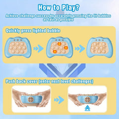 Whack A Mole Handheld Game Fidget Console Music