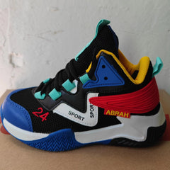 Boy's Breathable Basketball Shoes Non Slip Sports Sneakers
