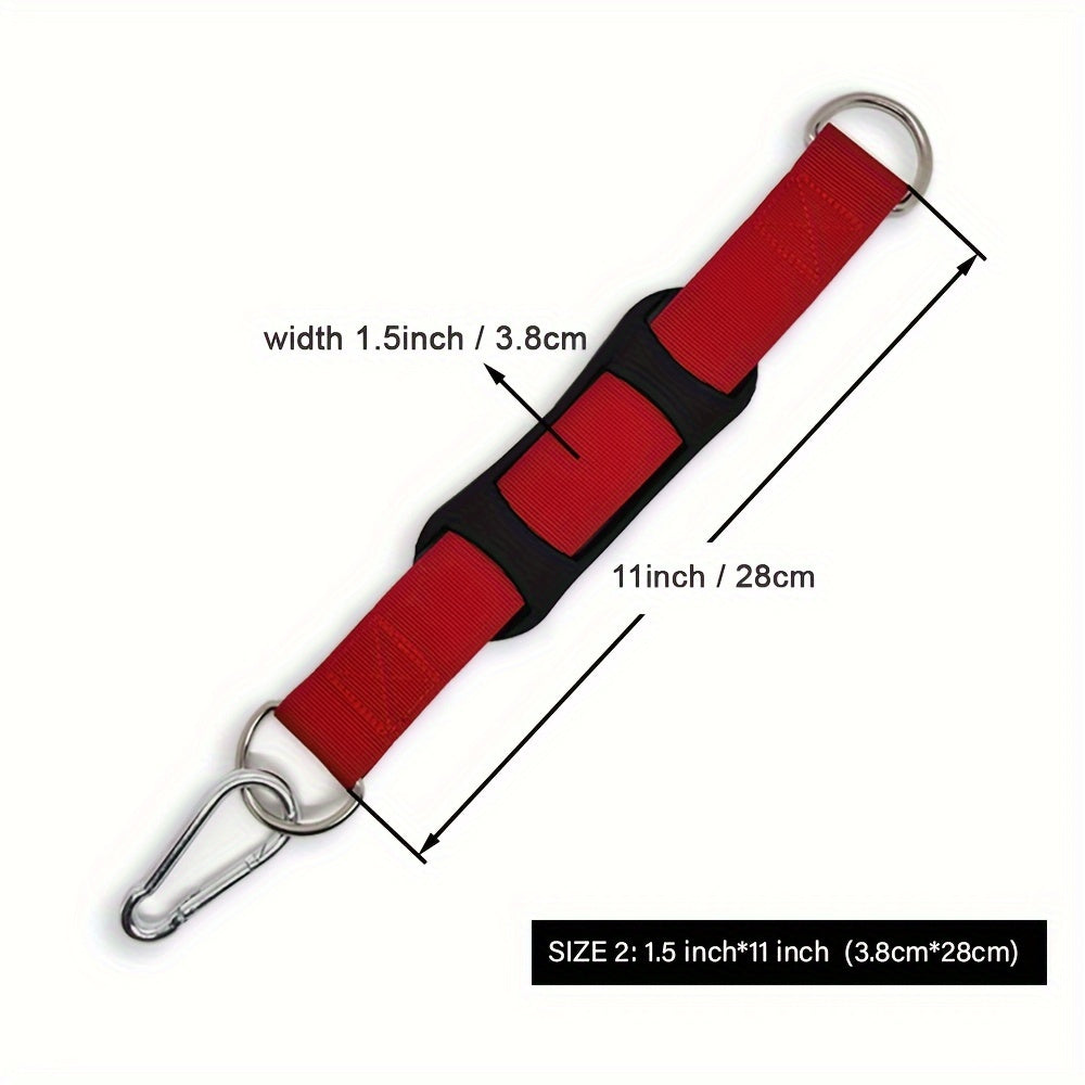 Multifunctional Hanging Strap with Metal Buckle for Outdoor Camping