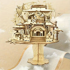 Chang'e's Guanghan Palace 3D Wooden Puzzle