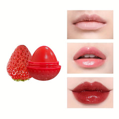 Strawberry Lip Balm Lip Primer Moisturizing Plumping Long Lasting Lipstick