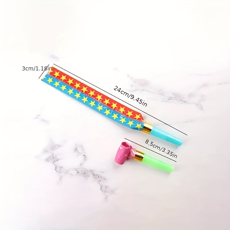 24pcs Party Blowers Fun Noisemakers For Birthday Parties