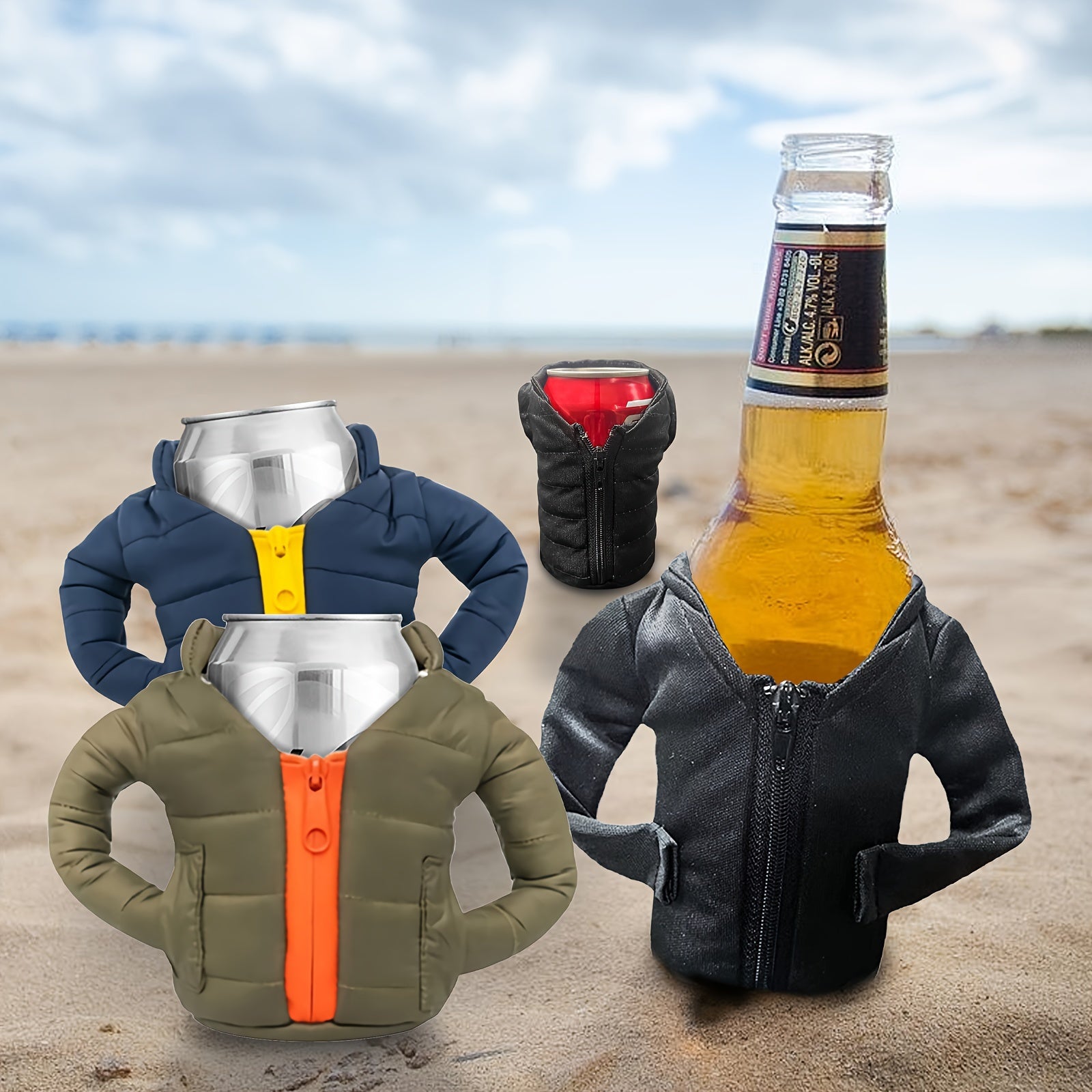 Portable Insulated Cup Cover for Outdoor Beverages
