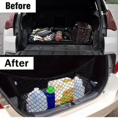 Truck Bed Cargo Net Elastic Storage 12 Mounting Accessories Mesh Pouch