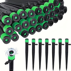 Adjustable 360 Degree Water Flow Drippers - Garden Watering System