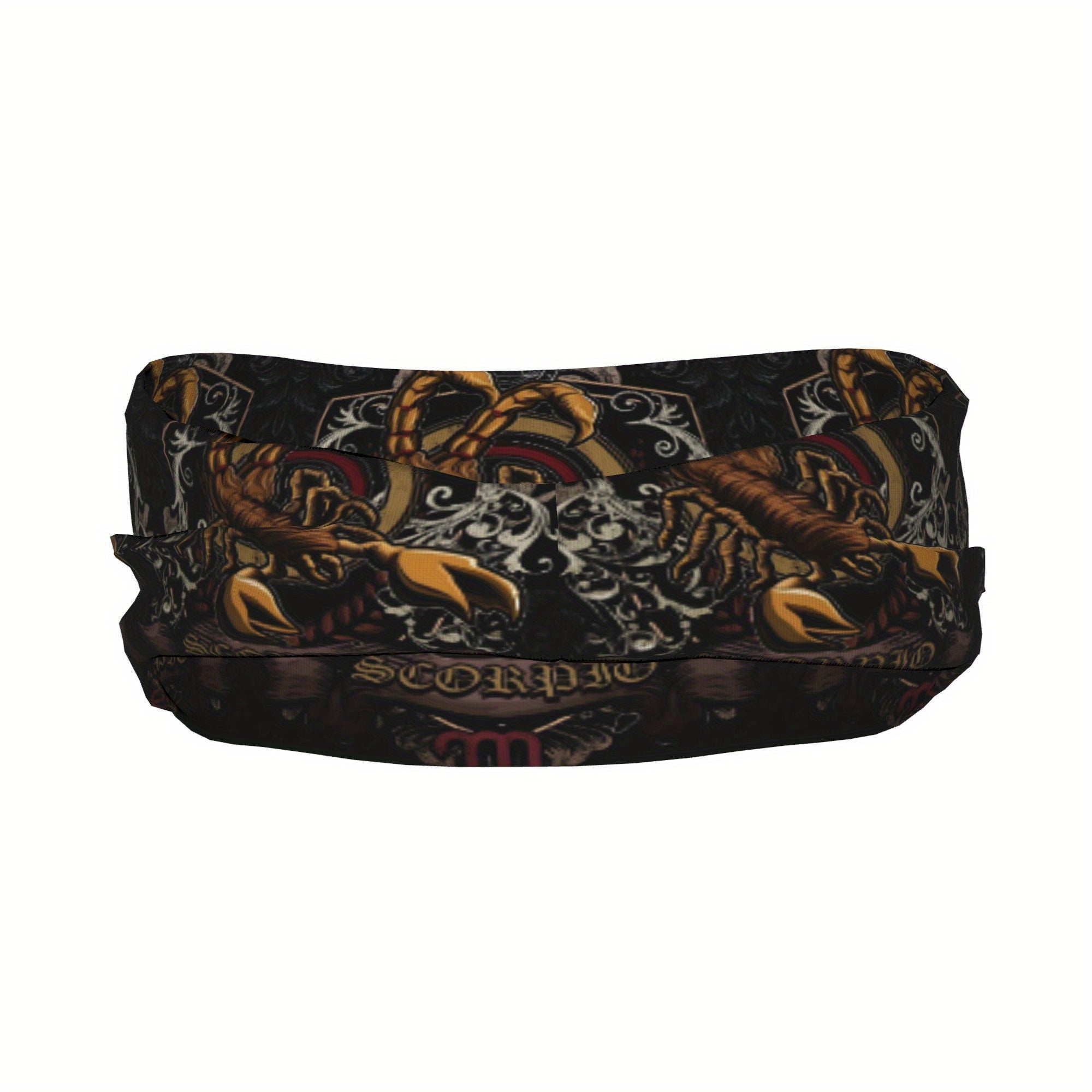 Scorpio Unisex Sports Headband Sweat Wicking Stretchy Polyester