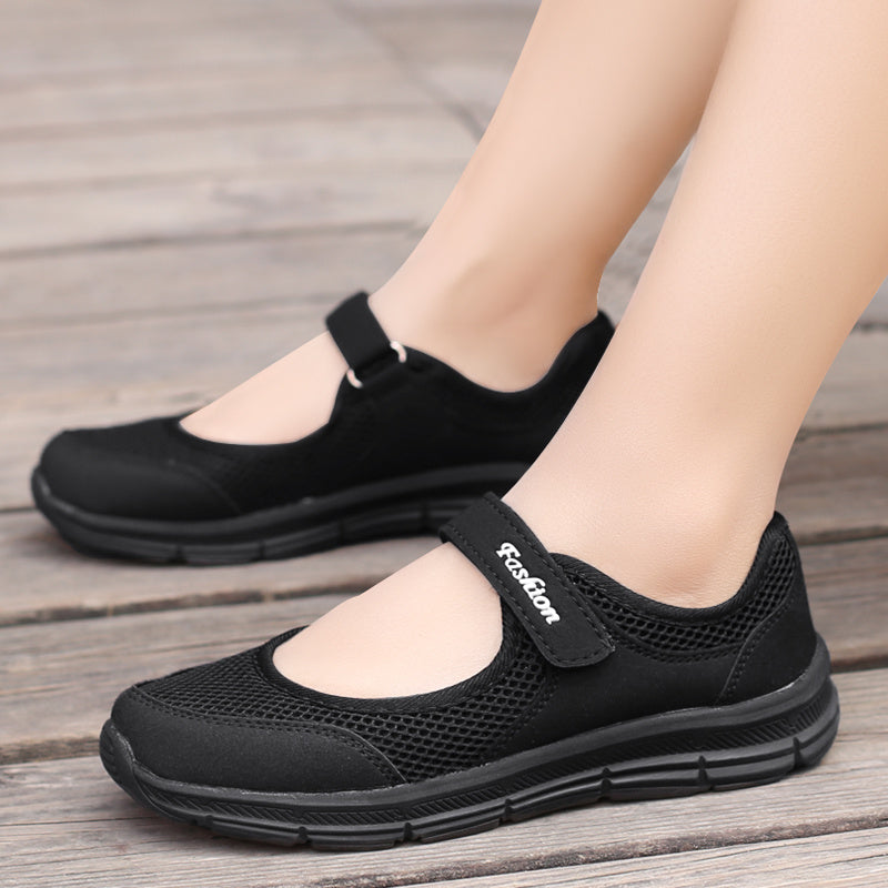 Women's Soft Breathable Slip On Sneakers Casual Walking Shoes