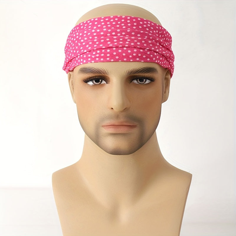 Soft Pink Multifunctional Riding Neck Gaiter For Men
