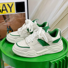 Men's Chunky Sneakers Lace-up Athletic Shoes