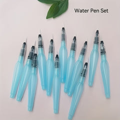 Set of 12 Watercolour Water Soluble Brushes