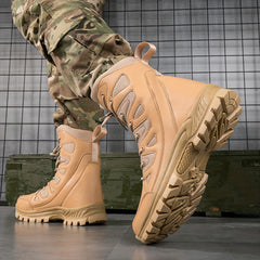 Boy's Waterproof High Top Tactical Work Boots
