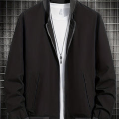 Men's Lightweight Zip Up Jacket Coat for Spring Fall