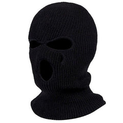Winter Warm Head Cover 3 hole Knitting Ski Mask Cold Proof Riding Full Face Mask