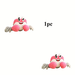Interactive Crab Crawling Toy Lights & Sound Bionic Legs Pink Yellow