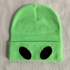 Cartoon Jacquard Anime Knit Hat Warm Beanie Unisex