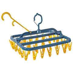 Multi-Functional Plastic Clothes Hangers for Indoor Balconies