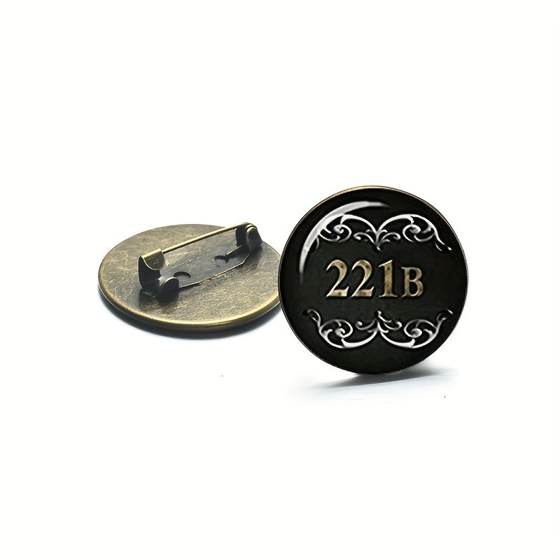 Mental 221b Brooch Pins Collar Jackets Dress Suit Hats Scarves Pants