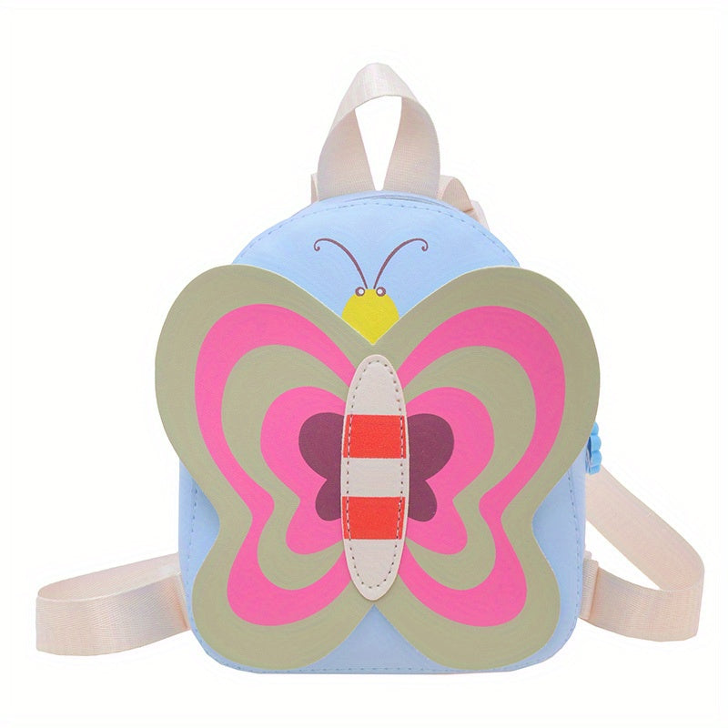 Sweet Girls Butterfly Shape Backpack for Kindergarten Students