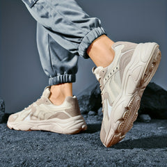 Women's Lace-up Non Slip Platform Sneakers