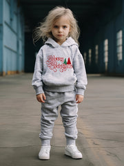 OERYUI Girls Hoodies Jogger Pants Set For Sports Spring Fall Gift Boys