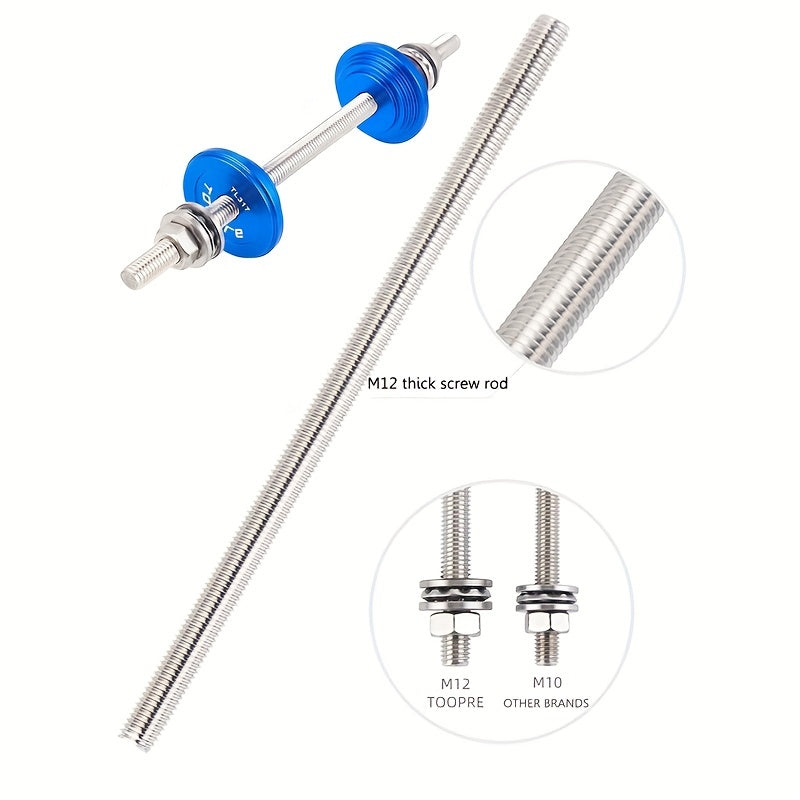 Aluminum Bike Hub Thru Axle Adaptor for Wheel Truing Stands