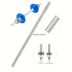 Aluminum Bike Hub Thru Axle Adaptor for Wheel Truing Stands