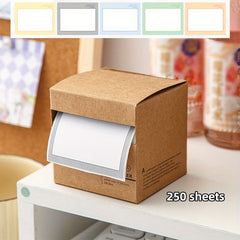 250 Sheets Pull-out Scroll Sticky Notes Set