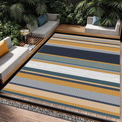 Geometric Lines Large Rug for Living Room Sofa Bedroom Kitchen Home Office