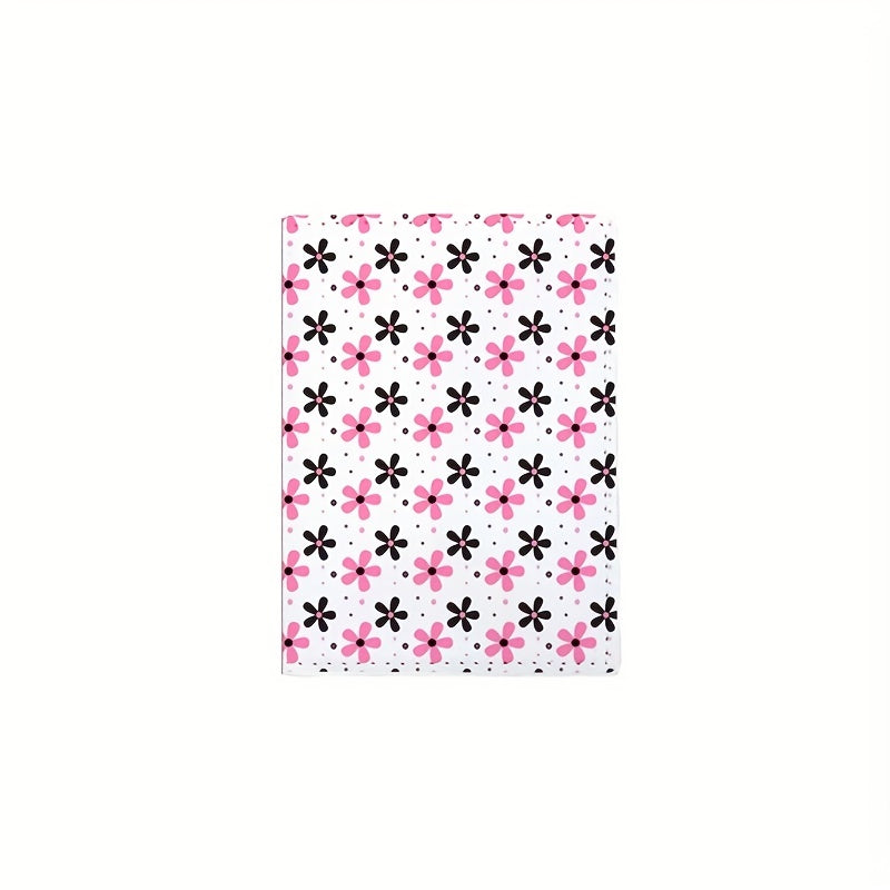 Floral Passport Holder PU Document Protective Cover