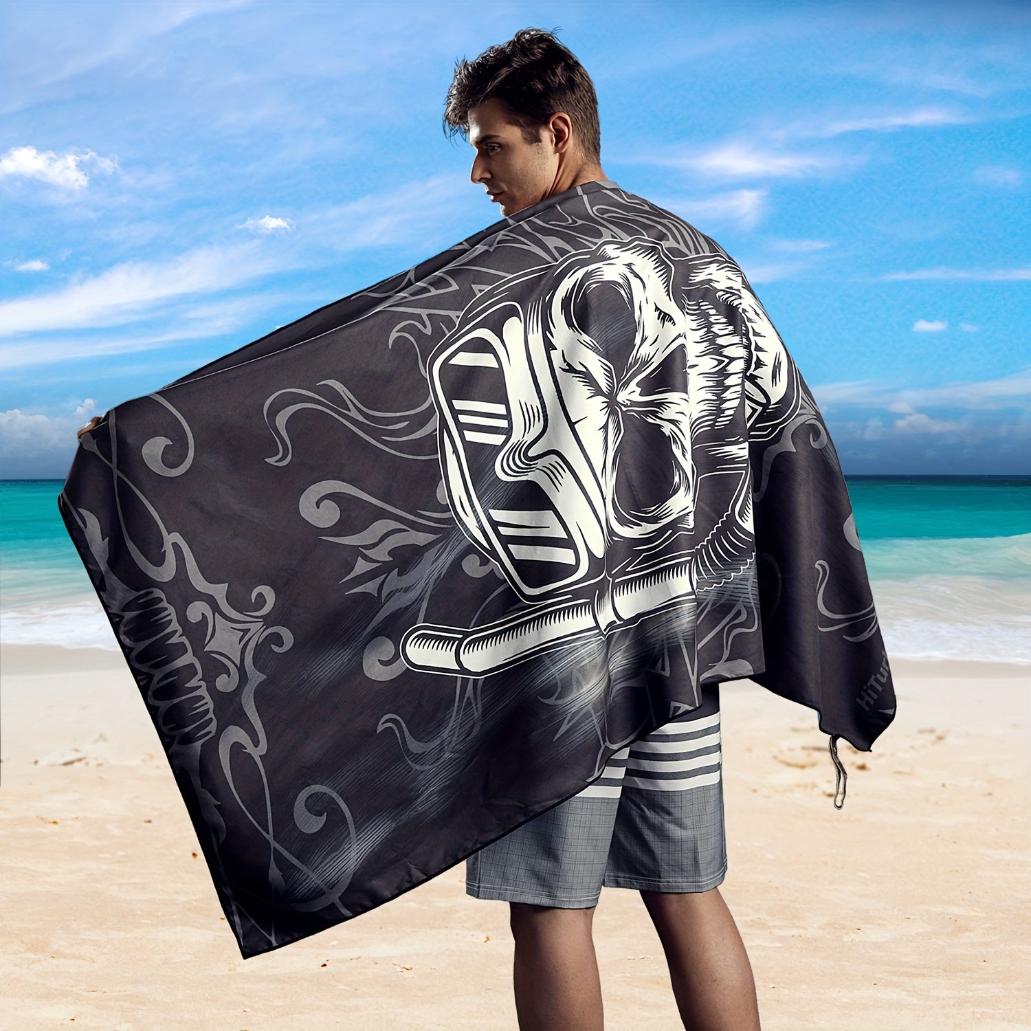 Turbo Microfiber Beach Towel Quick Drying Sand Proof Swim Towel