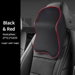 PU Leather Car Headrest Pillow for Comfortable Driving