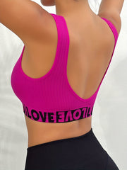 Wireless Sports Bra Breathable Running Wide Strap Bra Women's Lingerie