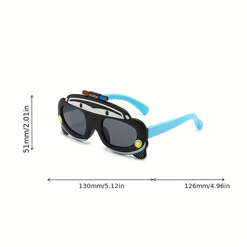 Kids Cartoon Car Sunglasses UV Protection