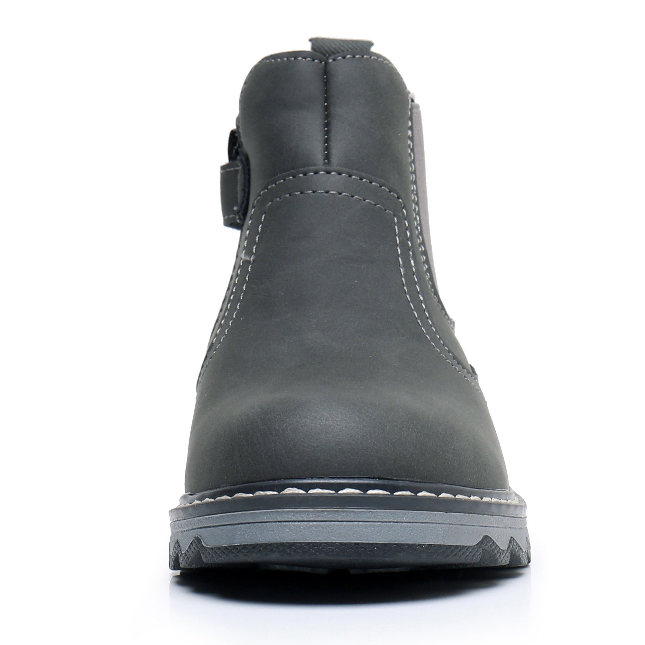 Boy's Side Zipper Ankle Boots Comfy Non Slip Casual Shoes