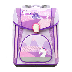 Materns Schoolbag For Primary School Girls Boys Spine Protection